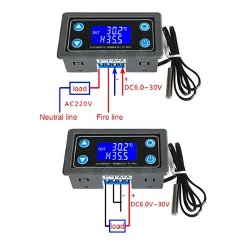 XY-WT01 Presnosť Digitálny Displej Regulátor Teploty Modul Digitálny Termostat LCD Displeji Profesionálneho Odvod Tepla