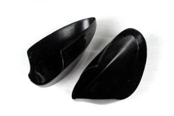 Carbon fiber E90 spätné zrkadlá čiapky späť vzhľad kryty zrkadiel bočné krídlo kryty zrkadiel pre BMW 3 series E90 2005-2008