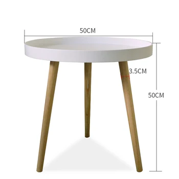 Jednoduchý strane tabuľky jednoduchý Japonský masívneho dreva okrúhly stôl malý typ Nordic čaj stôl iny vietor hlavu tabuľky gauč okraji pár