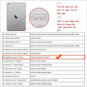 Pre iPad Vzduchu 3 2019 prípade Funda Slim Magnetické Flip Skladací Stojan Mäkké Silikónové späť Smart Cover pre iPad Air3 10.5 inch prípadoch