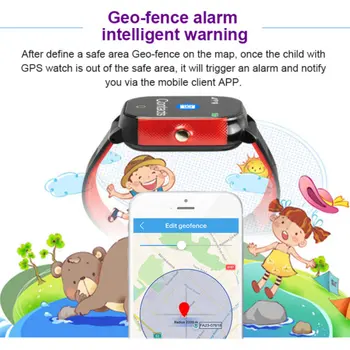 FA23 Smart Baby Sledovať GPS, WIFI, Vodotesný IP67 Deti SIM Dotykový Displej SOS Tracker Detský Budík Anti-Stratil Smartwatch