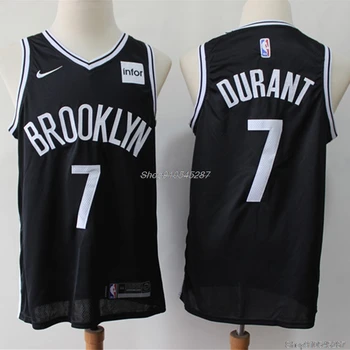NBA Brooklyn Sietí #7 Kevin Durant pánske Basketbal Jersey #11 Kyrie Irving Swingman Dresy #35 #72 Potent Basketbalové Dresy