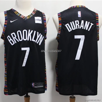 NBA Brooklyn Sietí #7 Kevin Durant pánske Basketbal Jersey #11 Kyrie Irving Swingman Dresy #35 #72 Potent Basketbalové Dresy