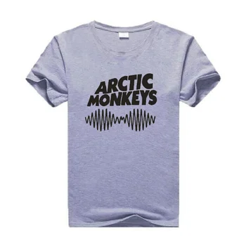 Arctic Opice Sonic Vzor Tlače T-Shirt dámske Black White Pink Krátke vtipné Bežné Harajuku plus Veľkosť Bavlnené Tričká