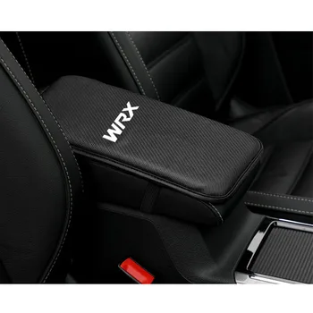 Auto Opierkou Pad Ochranu Pre Subaru WRX Uhlíkových Vlákien Auto Seat Ramena Zvyšok Pokrýva Skladovanie High-end Auto Doplnky Interiéru