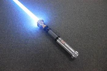 Nový zvukový Lk Star Black Series Skywalker LightSaber Modrá Vader Meč Päť špeciálnych darček tretej generat 100 cm