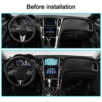 Tesla Štýl Veľkej Obrazovke Android 9.0 Auto Multimediálny Prehrávač Pre Infiniti EX25 EX35 QX50 2009-2019 GPS Audio Rádio stereo hlava jednotky