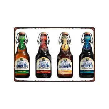 【YZFQ] vyzýva Belgicko Pivo Kovové Vintage Dekoratívne Známky Stenu Bar Domov Reštaurácia kuchyňa Muž Jaskyňa Dekor Vintage 30X20CM DU-9193A