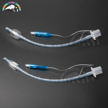 10pcs Jednorazové PVC Sterilné Ústne Nosovej Endotracheal Trubice s Manžetou 2.5-10 mm Veterinárnej Dodávky