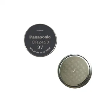 10PCS/VEĽA Nových Originálnych Panasonic CR2450 CR 2450 3V Lítiová gombíkovú Batériu Mince Batérie Pre Hodinky,hodiny,sluchadla
