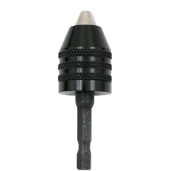 URANN 1Pcs Mini 0.3-8mm Multi Hliníkové Vŕtať Chuck Collet pre Dremel Brúska Hriadeľ Rotačný Nástroj Príslušenstvo Spp 1/4 (6.35 mm)