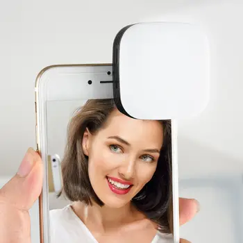 Godox LEDM32 LED Svetlo, vstavané lítiové batérie, Nastaviteľné jasné Prenosné Luxusný Mini Selfie LED Svetlo Pre Smartphone