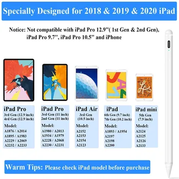 Stylus Pen pre iPad Ceruzka S palm odmietnutie funkciu pre Apple Ceruzka 2 1 iPad Pro 1112.9 2018 2019 2020 6. 7. Gen pre 애플펜슬