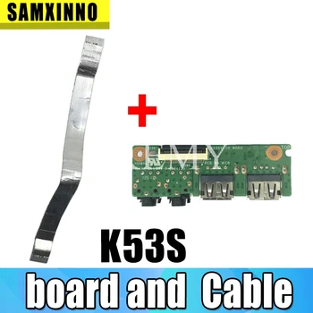 Doprava zadarmo Pre Asus K53 K53SV A53S X53S K53S K53SD P53S P53Sj K53E X53E A53E USB, AUDIO JACK, Audio rada USB rada