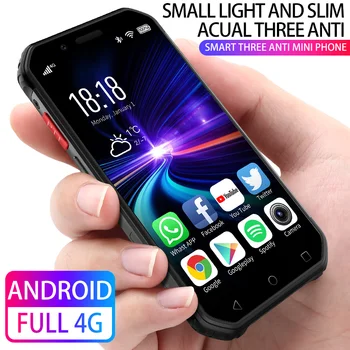 UNIWA M31 Android 6.0 Mobilný Telefón, Vodotesný IP68 Mobil Quad Core 3G 32G Vrecku Veľkosť Smartphone PTT NFC Tlačidlo 1900mAh SOS