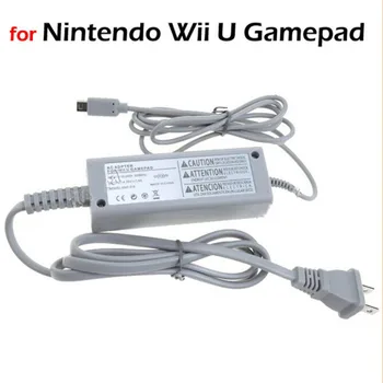 US/EU Plug 100-240V Domov Stenu Napájanie AC Adaptérom pre Nintendo WiiU Wii U Gamepad Radič joypad