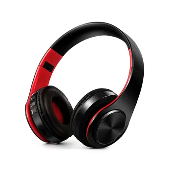 CATASSU slúchadlá Bluetooth Slúchadlá Cez Ucho Bezdrôtové Stereo Headset Mäkké Kožené chrániče sluchu Vstavaný Mikrofón pre PC/mobilné Telefóny/TV