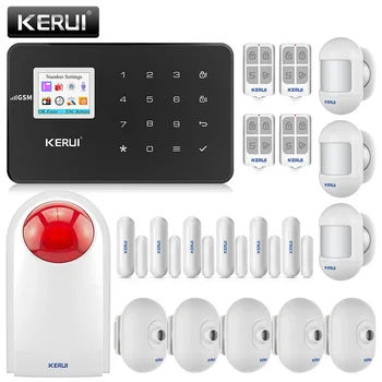 KERUI G18 bezdrôtový GSM home security poplašného systému proti vlámaniu auta mobile APLIKÁCIE ovládanie diaľkové ovládanie