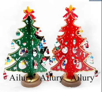 Drevo Vianočný stromček, Vianočné dekorácie dovolenku darčeky robiť pokladníka ploche desk zobraziť rekvizity