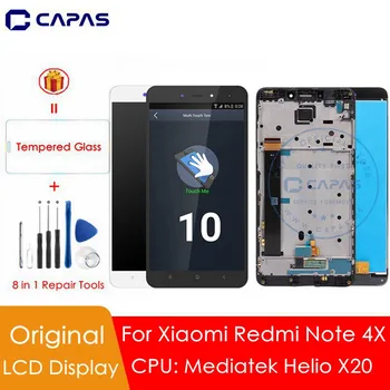 Pôvodný Pre Xiao Redmi Poznámka 4X Displej 4GB MTK 10 Dotykový Displej Pre Redmi Poznámka 4X Mediatéka LCD Náhradné Náhradné Diely