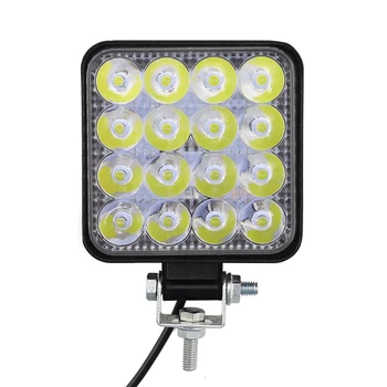 2 ks 48W Auto Práce Svetlá Super Jasné LED Reflektor pre Auto/Motocykel/SUV/Kamión/Výťah/Loď 6000K 12/24V Jazdy Hmlové Svetlomety