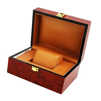Náramkové hodinky Dislpay Box Organizátor Luxusné Drevená Vitrína pre Mužov, Ženy Zber