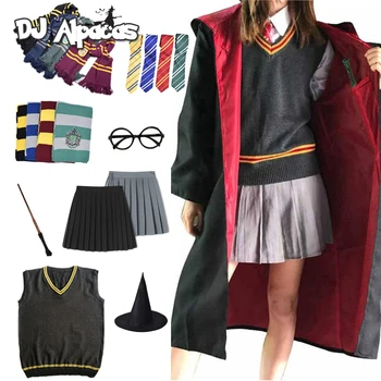 Čarovný Plášť Cosplay Kostým, Šaty, Kostýmy Cape Hermiona Grangerová Cosplay Halloween Party Oblečenie Darček