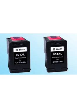 2 ks 901 black ink cartridge kompatibilný pre hp901 901xl Inkjetprinter 4500 Bezdrôtový 4600 4660 4680 J4500 J4524 J4535 J4540