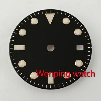 28.5 mm, sterilné, hodinky, vytočte číslo + ruky hodinky fit DG2813,Miyota 82Series pohyb