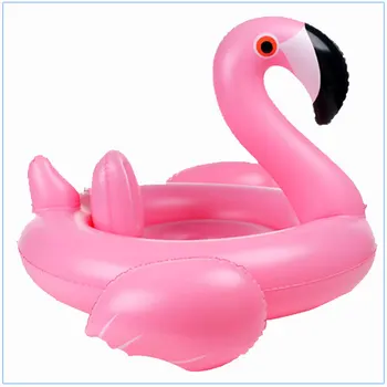 Kinsmirat Nafukovacie Flamingo Bazén Float Kruhu Matrac Plávanie Swan Plávať Krúžok Sídlo Loď Raft Lete Vodný Zábavný Bazén Hračky