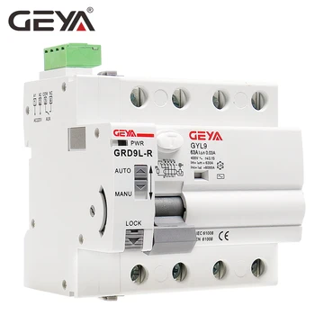 GEYA GRD9L 4 Pól RCCB Recloser Ističov Automatického Opätovného Zariadenia Diaľkové Ovládanie Istič 63A 30mA