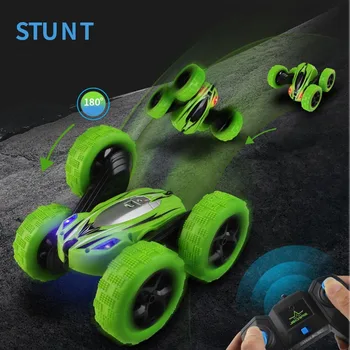 Rc Auto High Speed 3D Flip Diaľkové Ovládanie Auta Drift Buggy Crawler Batérie Prevádzkované Kúsok Stroj Rádiom Riadené Autá