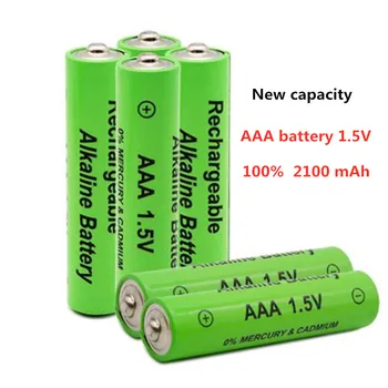 Nové AA + AAA Nové 1,5 V AA AAA Alkalické Nabíjateľná Batéria 2100-3000mAh Horák, Hodinky, Hračky MP3 Prehrávač Nahradiť Ni-MH Batérie