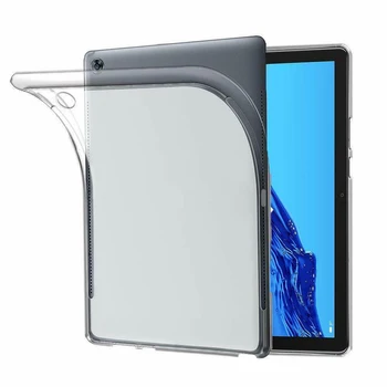 Mäkké puzdro Pre Huawei MediaPad T5 10 10.1 AGS2-W09 AGS2-L09 AGS2-L03 AGS2-W19 TPU Prípade Transparentné TPU Tablet Capa Shell Kryt