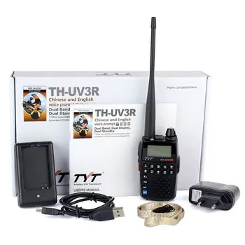Sa vzťahujú na TYT TH-UV3R Mini Vreckový Dve Spôsobom Rádio VHF/UHF Amatérske HT Rádio USB Nabíjanie CTCSS/DCS Walkie Talkie FM Vysielač
