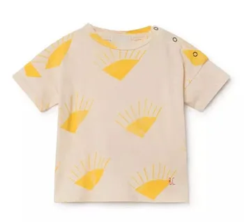 Deti Oblečenie Nastaviť 2020 Lete StRafina Chlapci Dievčatá Slnko T shirt Banán Top Tee Dieťa Tank Vesta Šortky Deti Trakmi Jumpsuit