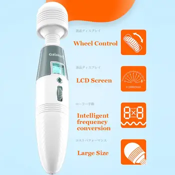 Super Výkonný Prútik AV Vibrátor Sexuálne Hračky pre Ženy Stimulátor Klitorisu Masér G Mieste Vibračné Dildo Japonsko Produkt
