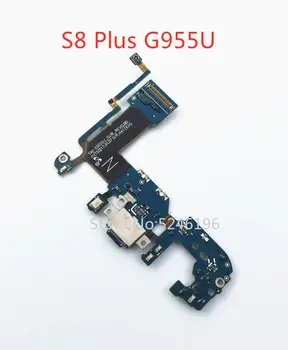 1pcs Micro USB PCB Nabíjanie Nabíjačky, Docking Port, mini Konektor Flex Kábel Pre Samsung Galaxy S8 Plus SM-G955U G955U doska