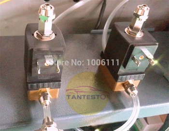 Prietoku Snímač, Magnetické, Elektrické Magnetický Ventil 24V 220V Filter Oleja Šesť Spôsobom Olej Distribútor pre Dieselové motory Common Rail skúšobnom zariadení