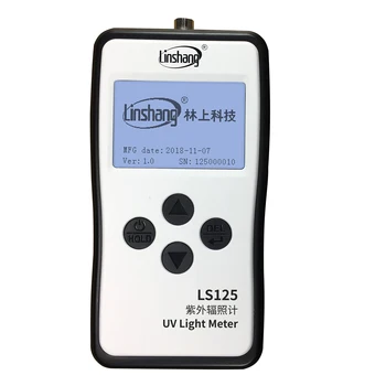 Linshang UVALED-X1 sonda UVA LED senzor pre LS125 UV power meter test intenzity a energie UV LED bod svetla UV vytvrdzovania