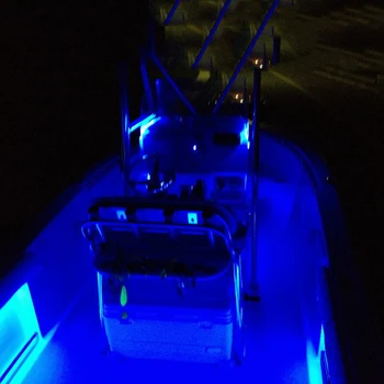 LED Loď Ľahké Nepremokavé 12v Luk Zadné Bezpečnostné Svetlo Morských Kačica Lite Podvodné Lyžiarske Gunwales Lane Značku Lite Dirtbike