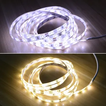 Nepremokavé Plynulou Stmievateľné LED Kabinetu Svetlo S Dotyk Dimmer Prepínač LED Pásy Skriňa Skriňa lampa 2A EÚ Zapojte zdroj Napájania