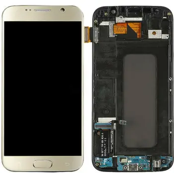 Pre Samsung Galaxy S7 G930 TFT LCD Displej Dotykový LCD Displej Digitalizátorom. Montáž Pre Samsung Galaxy S7 G930 G930F G9300 SM-G930F