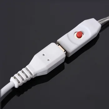 2 Ks 60 cm USB Nabíjanie Batérie Powered RGB 24 LED Pásy Svetla, Topánky, Oblečenie Strana -Drop