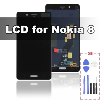 Pôvodný pre Nokia 8 N8 LCD TA012 TA004 TA1052 Displej Dotykový Displej Digitalizátorom. Montáž Nahradenie Testované Č Mŕtvy Pixel