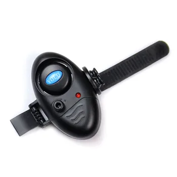 Malé Elektronické Bezdrôtový ABS Ryby Bite Alarm Zvuk so Systémom LED Citlivé Mat Elektronickej LED Svetlo, Zvuk Mora Rybárske