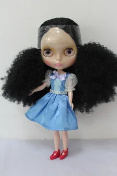 Doprava zadarmo Transparentné RBL-185T DIY Nahé Blyth bábika narodeniny darček pre dievča, 4 farby, veľké oči s krásne Vlasy roztomilá hračka