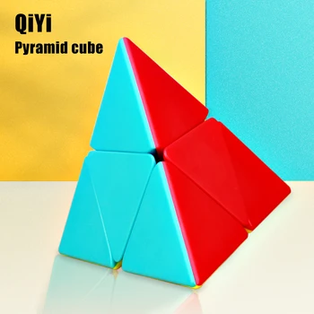 QiYi 2x2 Pyramídy Kocka Profesionálne Magic Speed Kocky Stickerless Puzzle Kocka 2x2x2 Vzdelávania Hračky Pre deti Darček