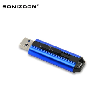USB flash disk IS903 Majster SLC 8GB USB3.0 jednotky Stabilné vysokorýchlostné memoriaast Modrá Push a pull Stich USB SONIZOON XEZUSB3.0