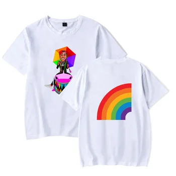Nové 6ix9ine T Shirt Rapper Gooba Vtipné tričko Muži Ženy Móda Bavlna Krátky Rukáv Hip Hop T-shirt Nadrozmerné Streetwear Topy